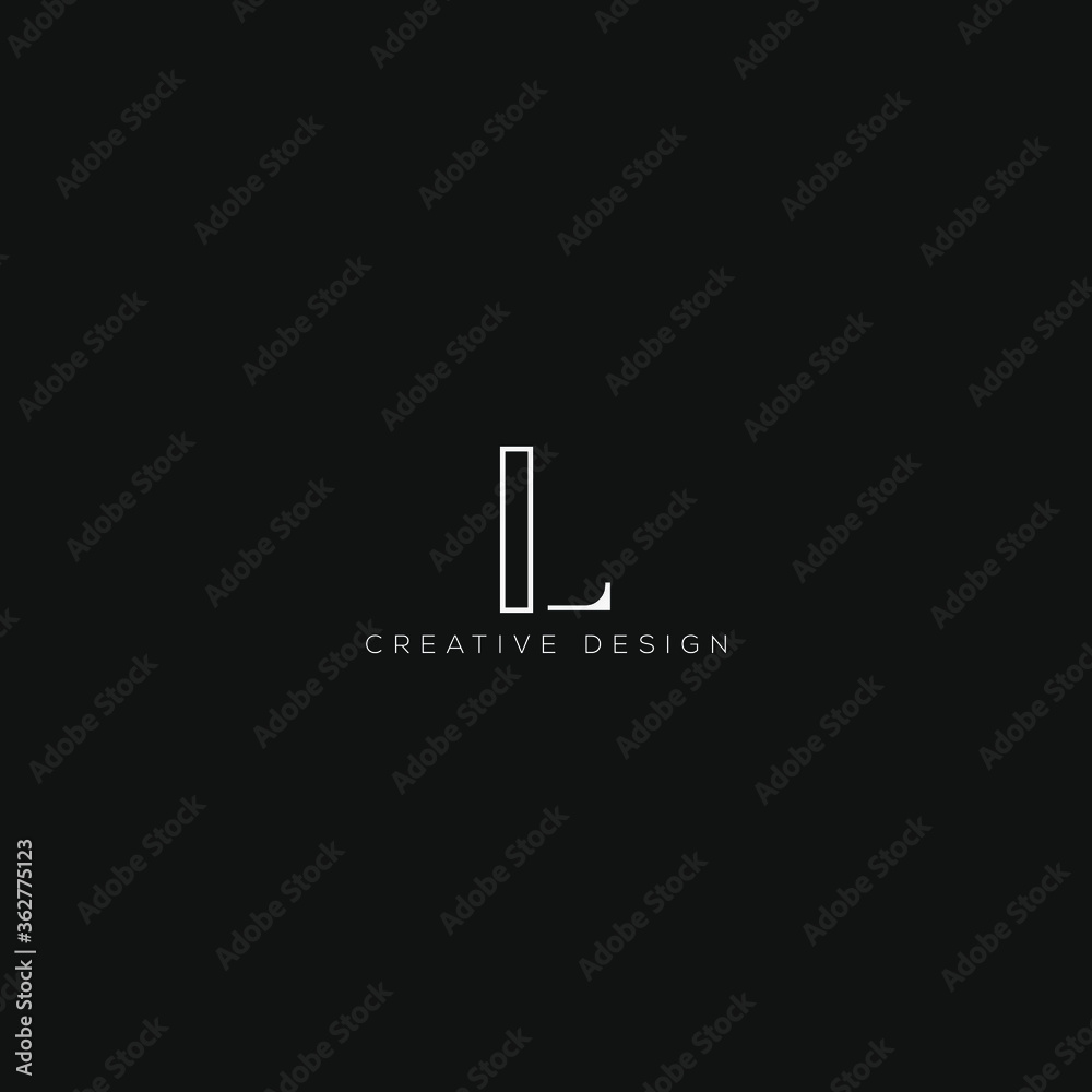 Creative letter L logo, icon, app desin.minimal logo.