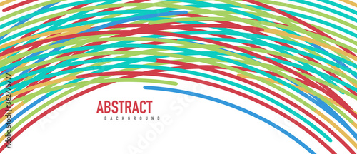 Аbstract moving colorful lines vector backgrounds for cover, placard, poster, banner or flyer