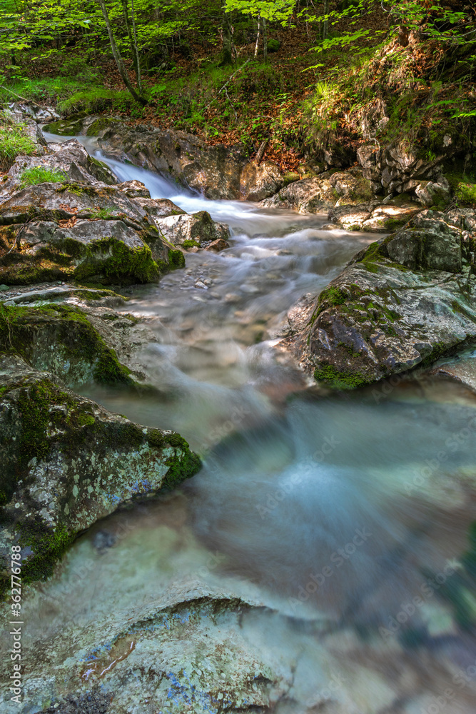Kesselbach Wasserfall am Kesselberg bei Kochel am See Kesselbach Wasserfall am Kesselberg bei Kochel am See