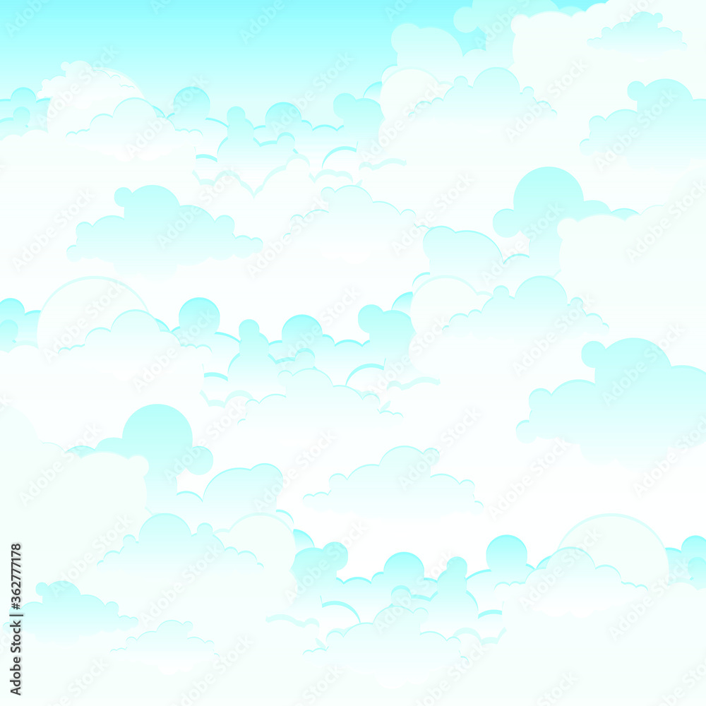 Blue sky clouds background