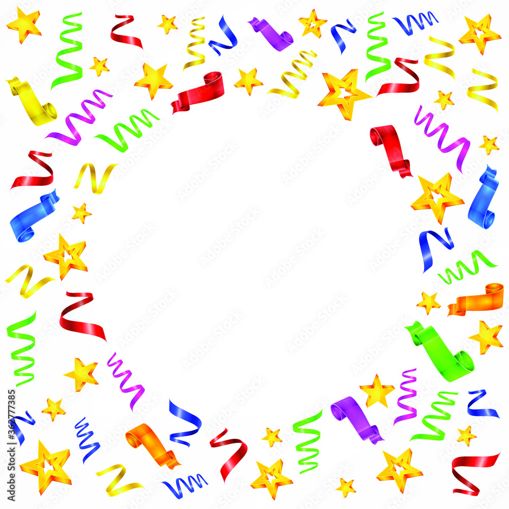 Party decorations background Party decorations background