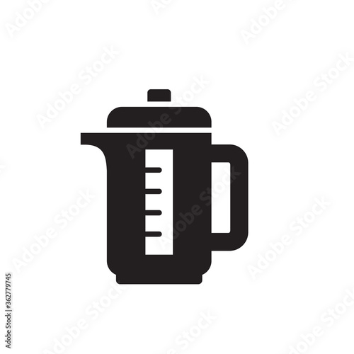 kettle icon vector symbol template