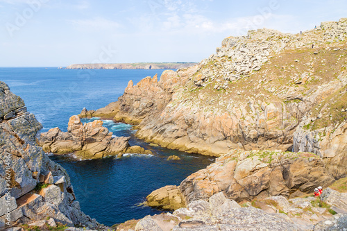 Cape Pointe du Raz, France. Coastal cliffs