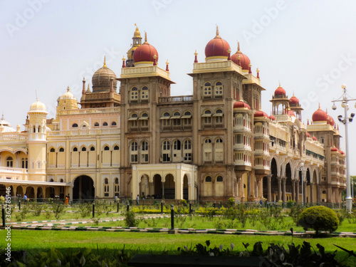 Mysore king palace in India its very old one