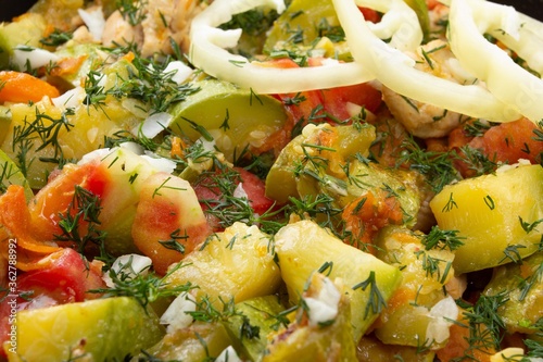 Chicken. carrot and zucchin...
