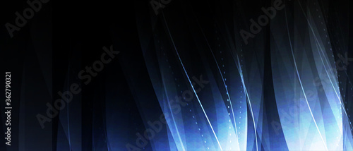 Abstract tech background. Futuristic technology interface