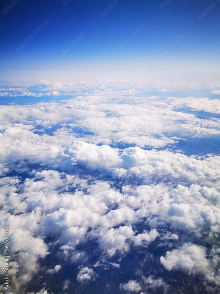 clouds from the aircraft clouds from the aircraft