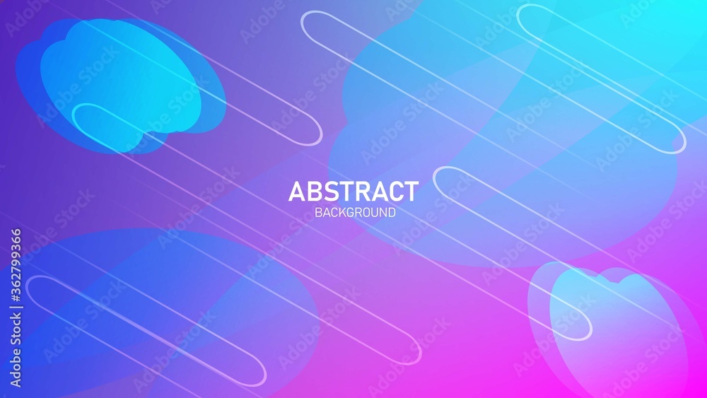 Modern abstract background with blue and purple gradient colors