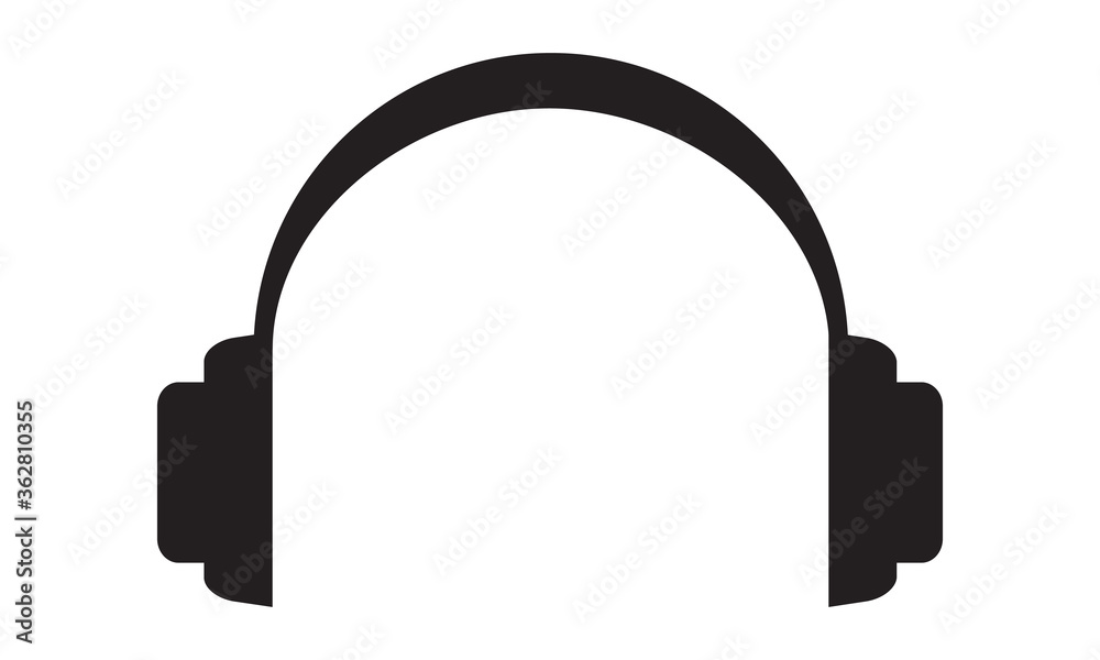 Headphone icon. vector graphics Headphone icon. vector graphics