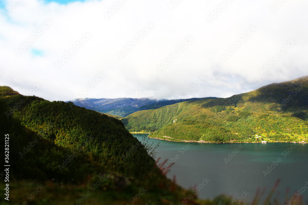 Fototapeta premium Norwegische Landschaft