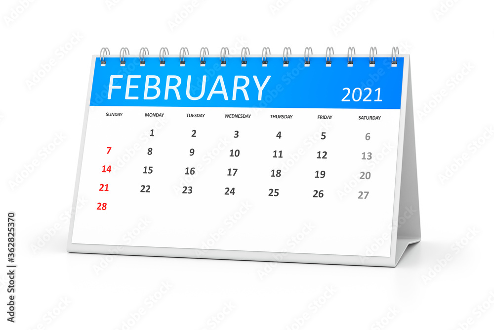table calendar 2021 february table calendar 2021 february