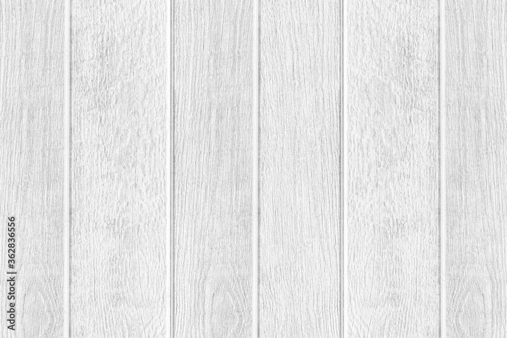 Fototapeta premium Wood plank white timber texture background.Vintage table plywood woodwork hardwoods at summer for copy space
