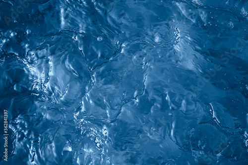 blue background texture water surface flow  abstract water surface