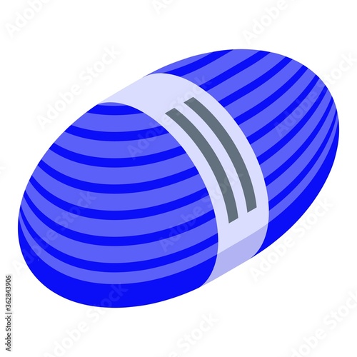 Textile wire clothes icon. Isometric of textile wire clothes vector icon for web design isolated on white background