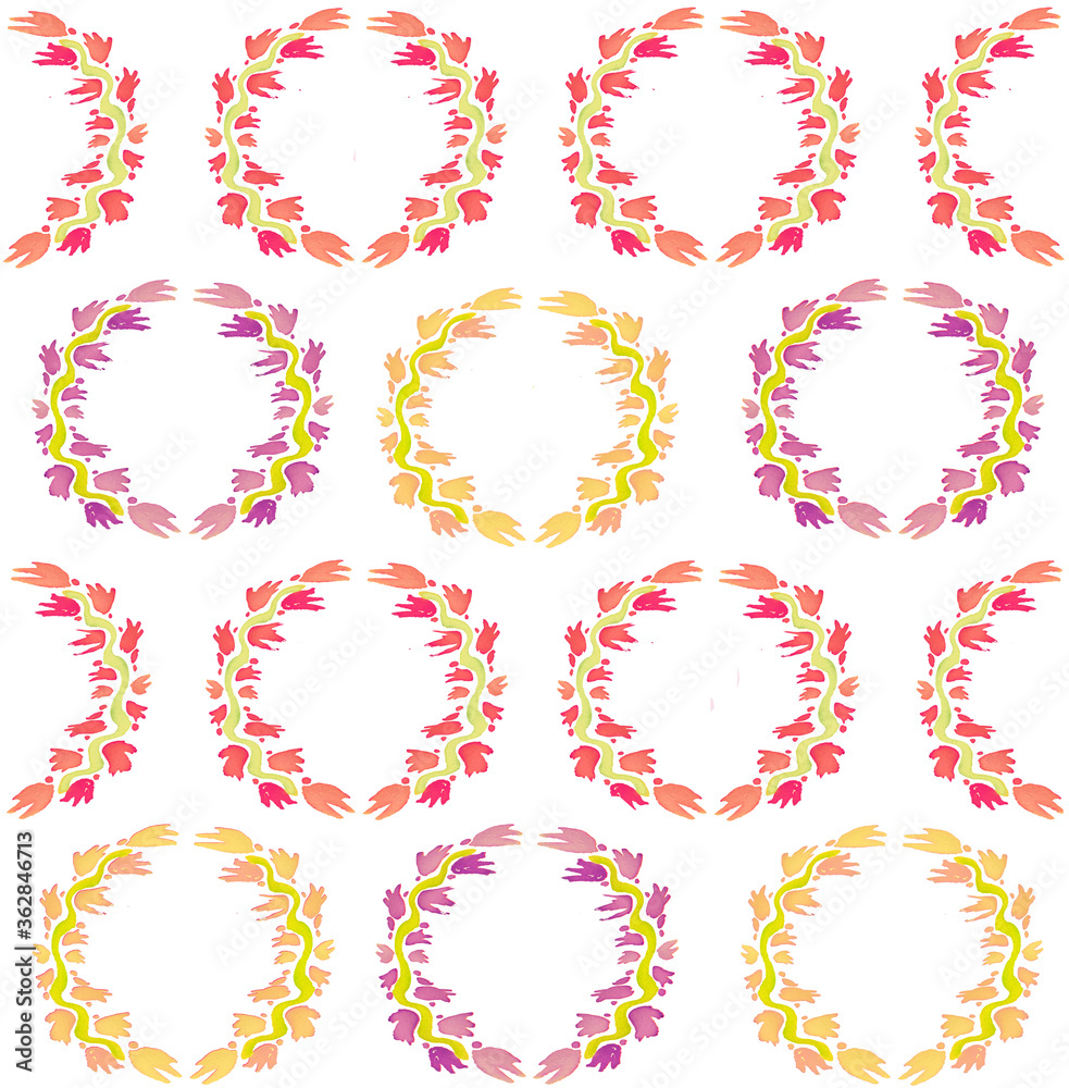 circle watercolor pattern circle watercolor pattern