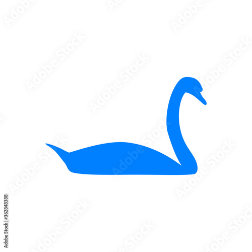 Schwan und Hintergrund