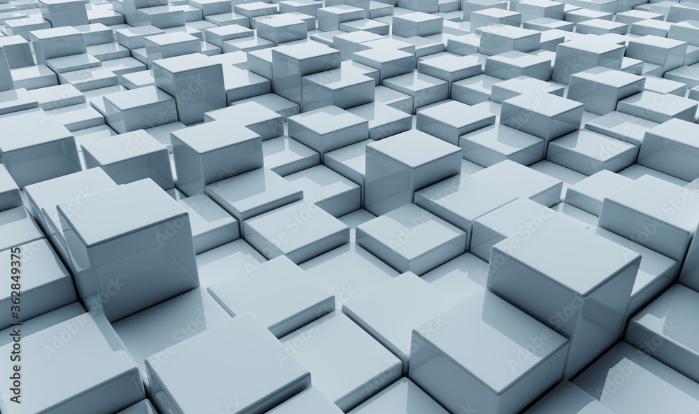 Background of square blocks. Background of square blocks.