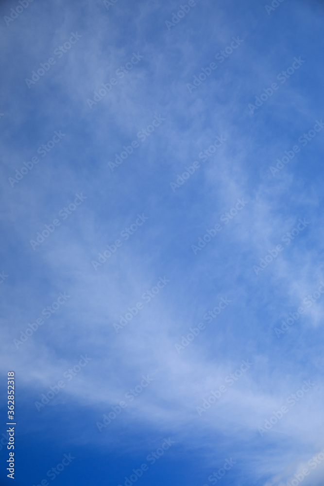 Fantasy white clouds with blue sky background