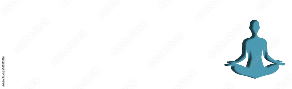 yoga. lotus position silhouette. shape yoga. lotus position silhouette. shape
