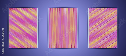 Abstract color Background. Art Conceptual Illustration. Dynamic Flow Lines with Vivid Colors