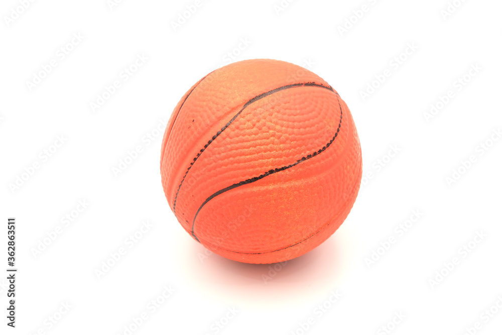 basketball isolated on white