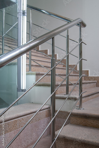 staircase in a modern building