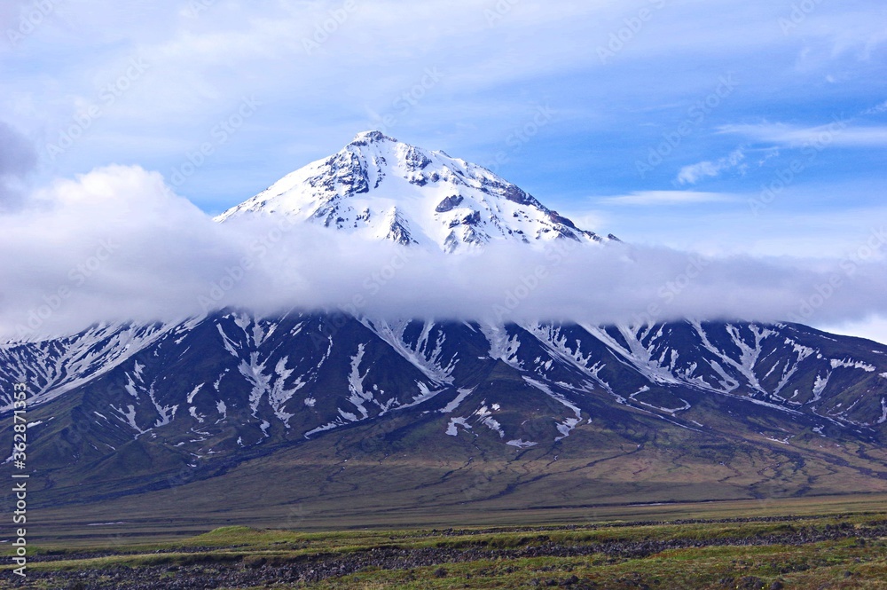 Mountain landscapes of Kamchatka
