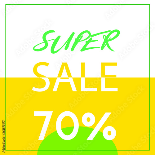 special super hot big sale offer instagram poster banner 