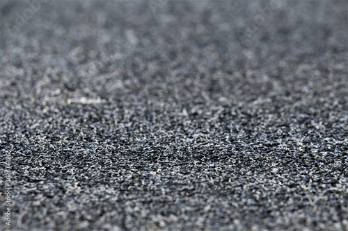 Close up of black asphalt after the rain