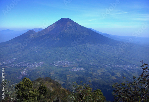 mount sindoro in central java