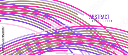 Аbstract moving colorful lines vector backgrounds for cover, placard, poster, banner or flyer