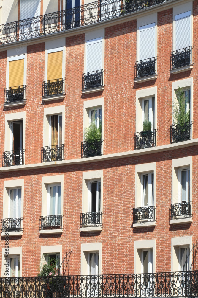 Naklejka premium facade of a building