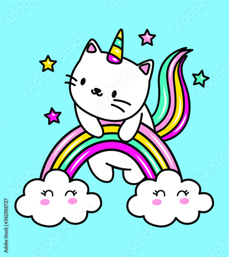 Gato unicornio 