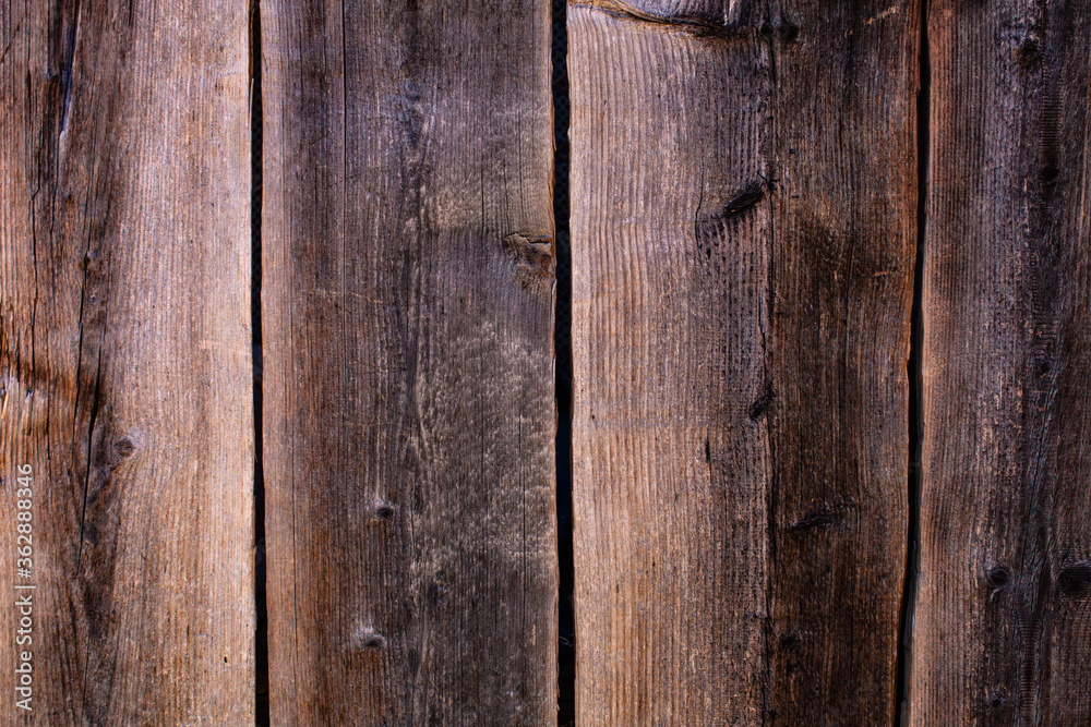Wooden wall background or texture close up Wooden wall background or texture close up
