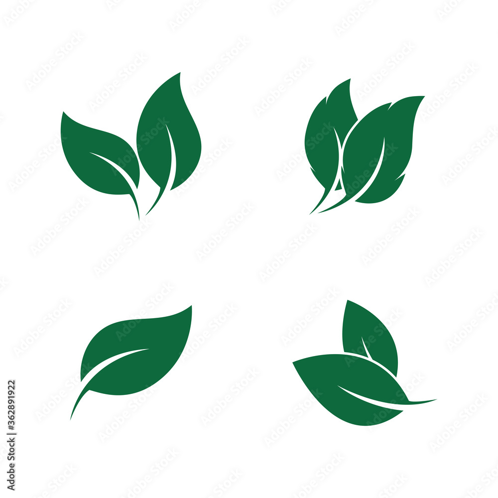 Logos of green Tree leaf ecology nature element Logos of green Tree leaf ecology nature element