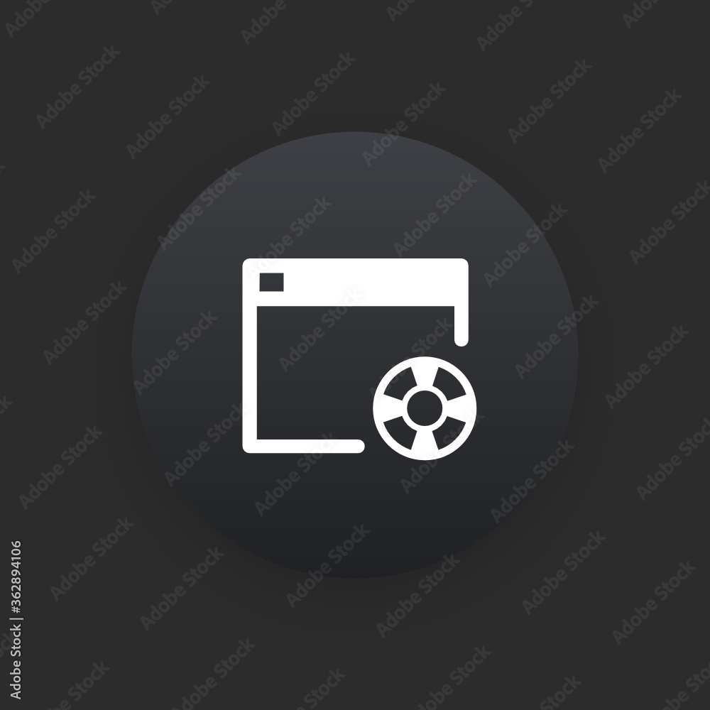 Web Guard - Matte Black Web Button Web Guard - Matte Black Web Button