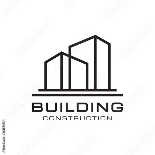 Building, Construction Logo Vector Design Template