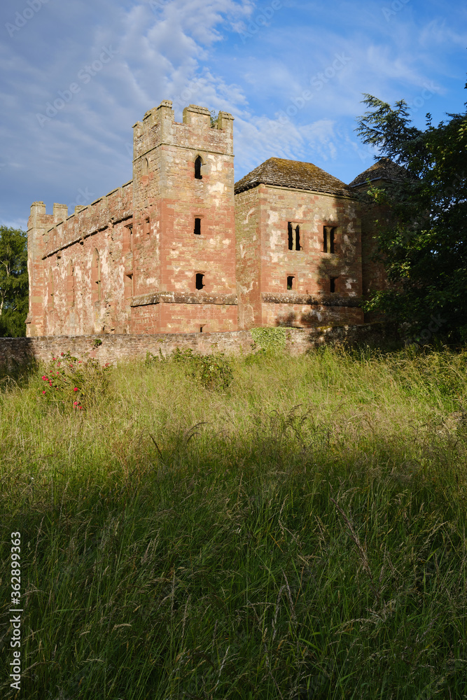 Acton Burnell Castle, Shropshire, England, UK Acton Burnell Castle, Shropshire, England, UK