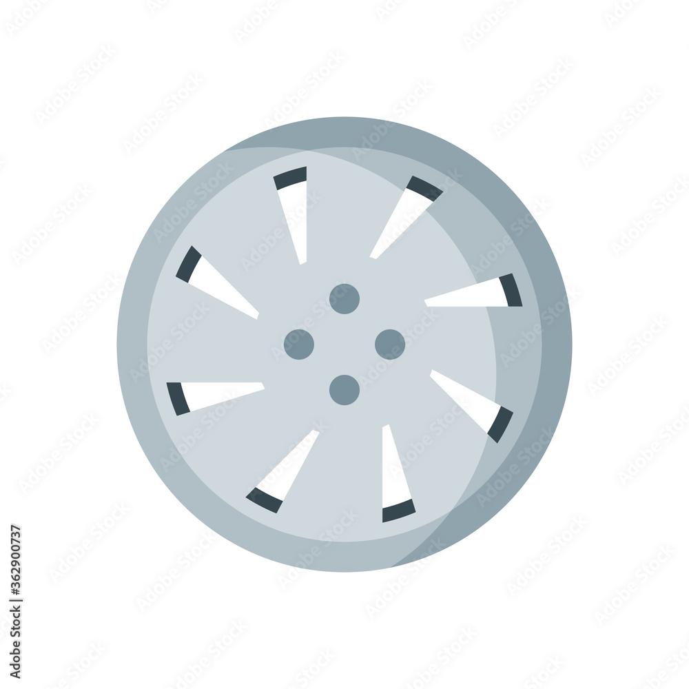 wheel icon isolated on white background. vector illustration in flat style. EPS 10 wheel icon isolated on white background. vector illustration in flat style. EPS 10