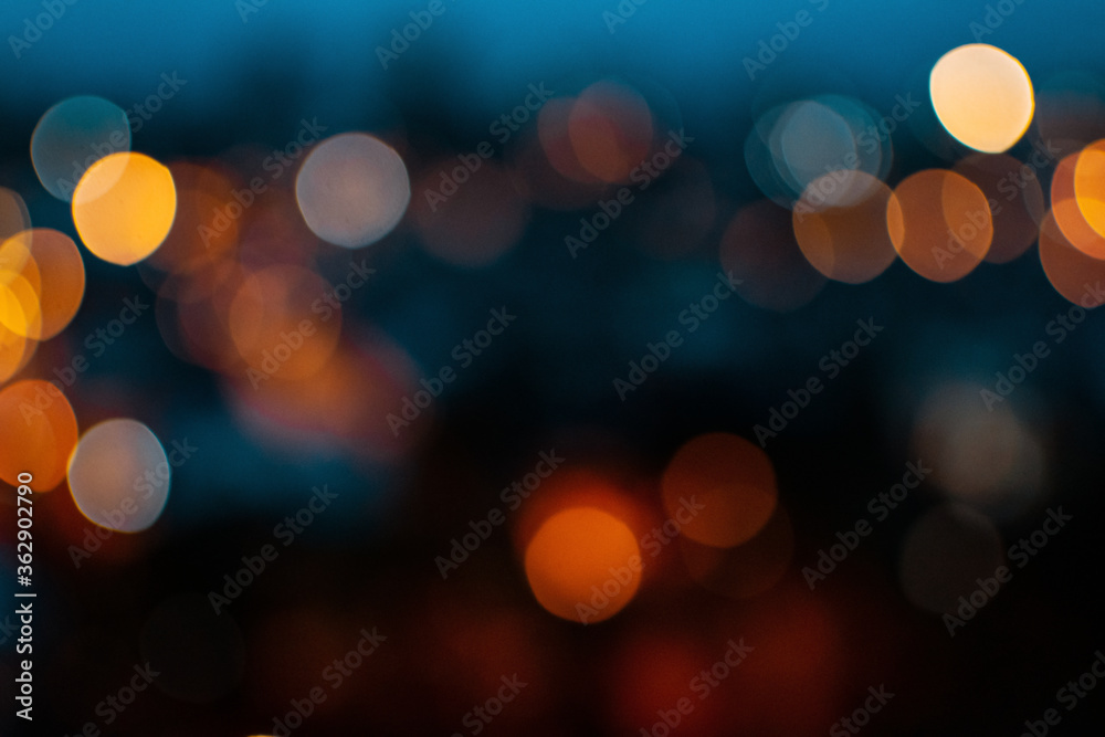 Fototapeta premium Cityscape Bokeh