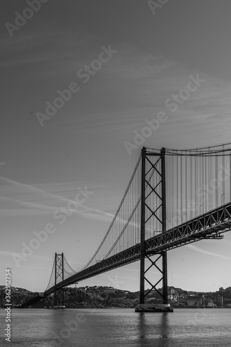 Suspension Bridge Over Sea #362912754