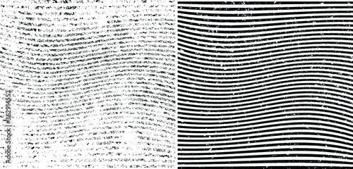 Grunge textured stripes vector backgrounds