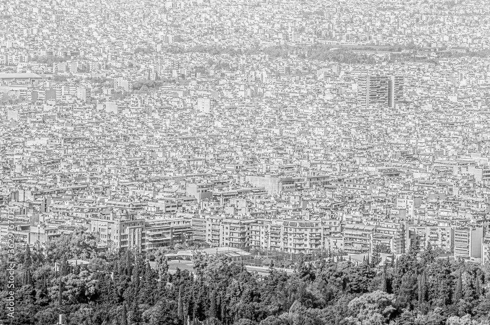 Vista di Atene dal Partenone