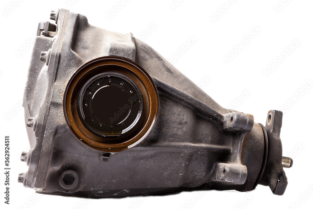 The iron gearbox of a car’s transmission is a gearbox that receives torque from the engine's crankshaft and, reducing it, is transmitted further. Repair unit or spare part for sale at an auto-parsing.