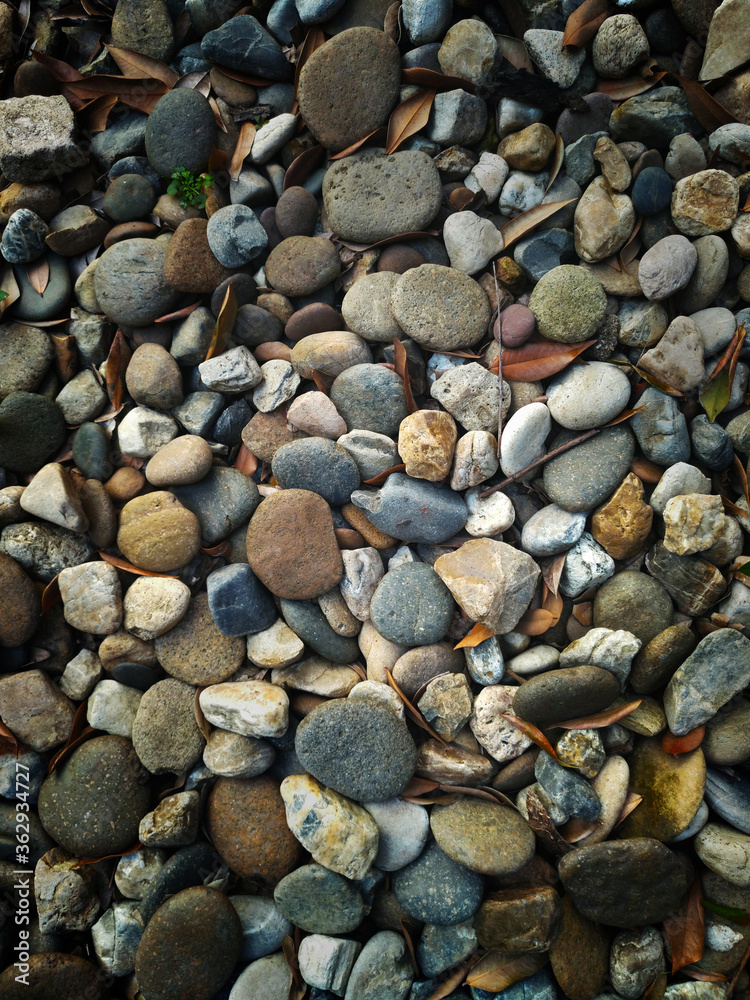 Rounded Conglomerate Stone and textures backgrounds