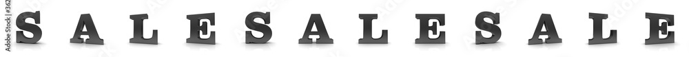 SALE text letters black 3d rendering signs graphic illustration SALE text letters black 3d rendering signs graphic illustration