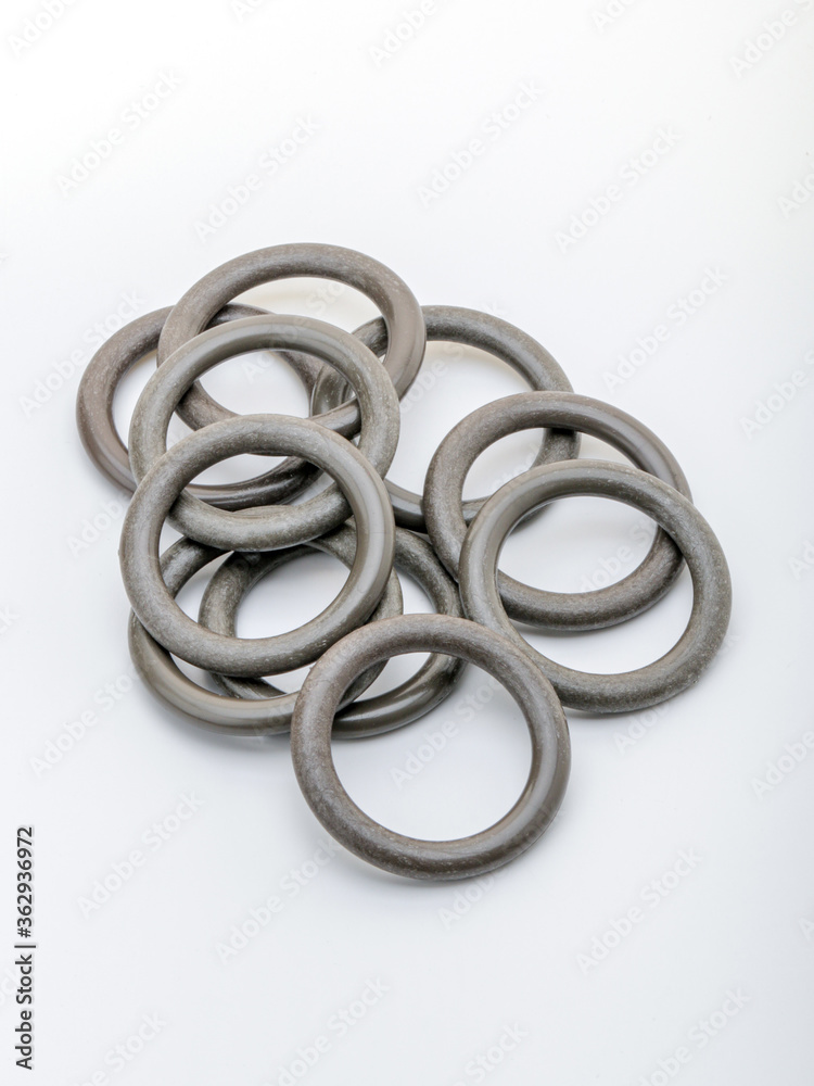 Naklejka premium rings for curtains round plastic