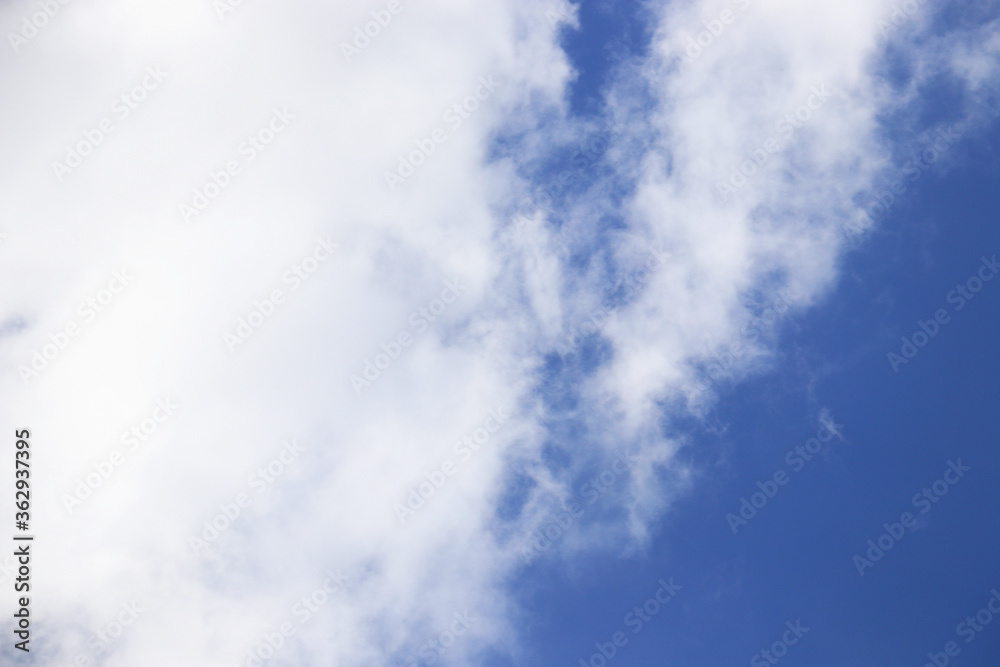Fototapeta premium blue sky heaven clouds air wallpaper texture background