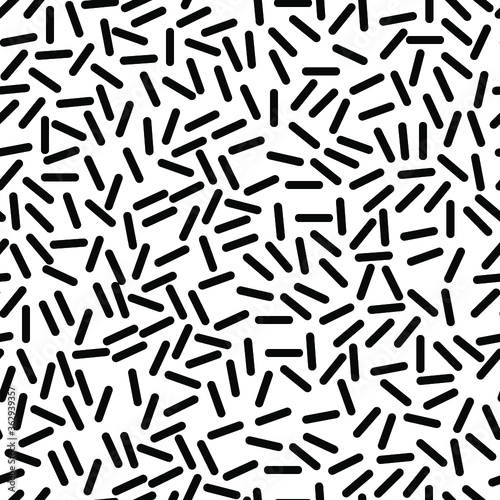 Geometric Vector pattern. Hipster fashion Memphis style.