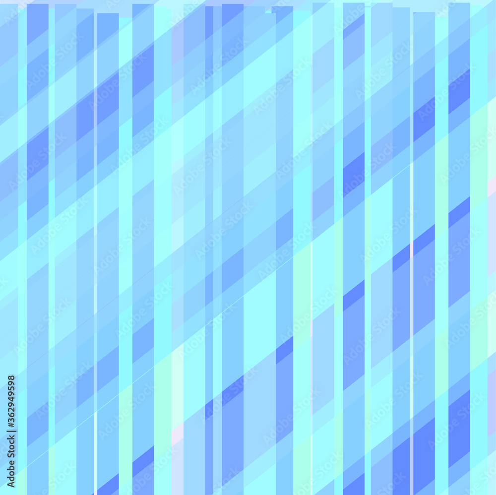 geometric glass imitation